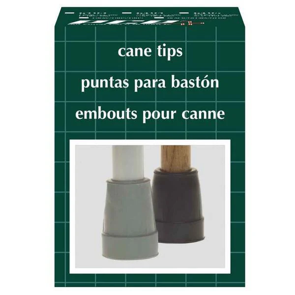 PK/2 PCP CANE TIPS 3/4" GREY
