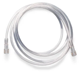 EA/1 7 FEET OXYGEN TUBING MADE OF SOFT,FLEXIBLE,VINYL WITH END-PIECE ADAPTERS THAT FIT MOST OXYGEN SOURCES.