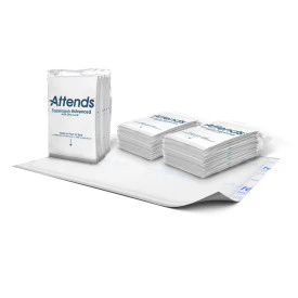 46937 - Attends Supersorb Advance Premium Underpads 30"x36" - 12 bags of 5