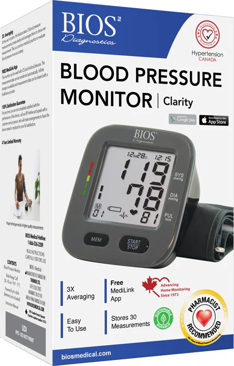 Blood Pressure Monitor Clarity - 1 Each - Image 4