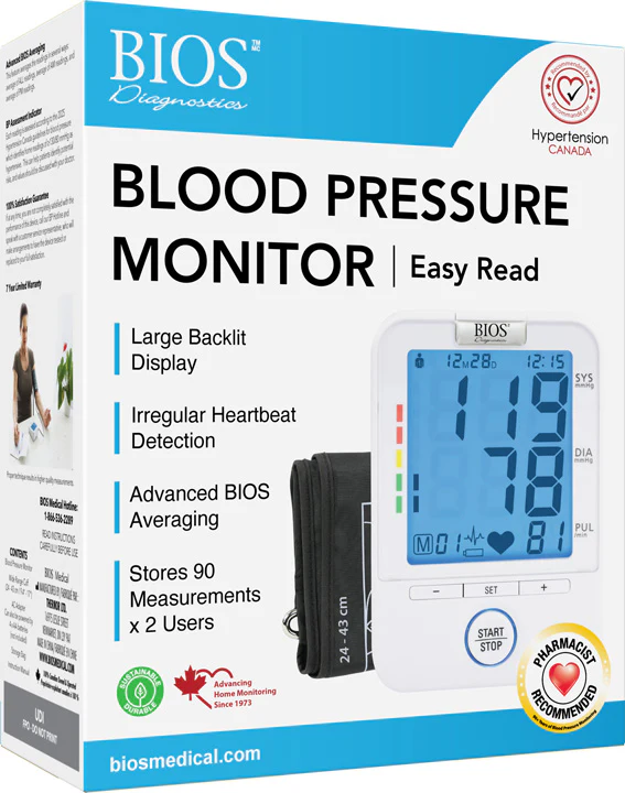 Blood Pressure Monitor Easy Read - 1 Each - Image 6
