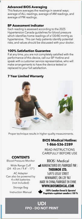 Blood Pressure Monitor Easy Read - 1 Each - Image 7