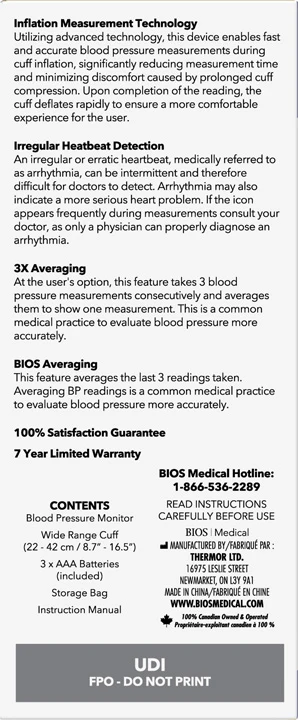 Blood Pressure Monitor Progression - 1 Each - Image 4