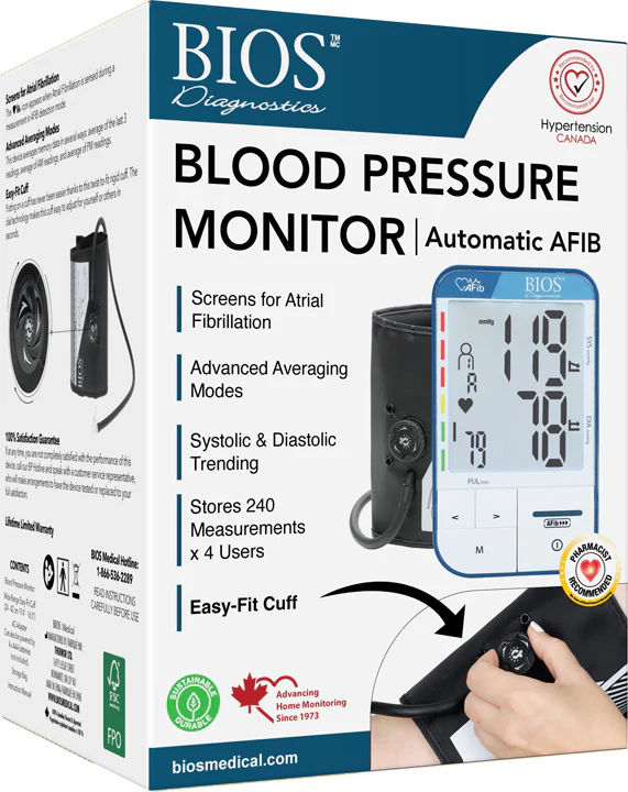 Blood Pressure Monitor with Automatic AFIB - 1 Each - Image 4