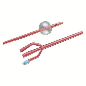 BX/12   INFECTION CONTROL 3-WAY FOLEY SILVER/HYDRO COATED CATH 26FR 30CC NON RETURNABLE