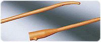 BX/12  CATH PEDIATRIC TIEMANN COUDE 12FR 2-EYE, RED RUBBER