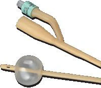 BX/10 2-WAY SILICONE ELASTOMER COATED FOLEY CATHETER, SIZE 14FR 5CC