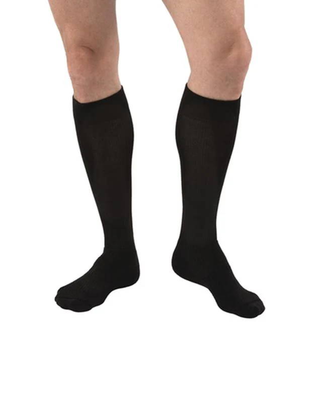 PR/1 JOBST ACTIVEWEAR UNISEX, KNEE HIGH, 15-20MMHG, SM, BLACK, CLOSED TOE - Image 2