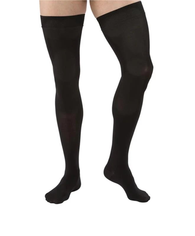 PR/1  JOBST MEDICAL LEG WEAR, UNISEX, THIGH HIGH, 20-30MMHG, LG, BLACK, CLOSED TOE - Image 2