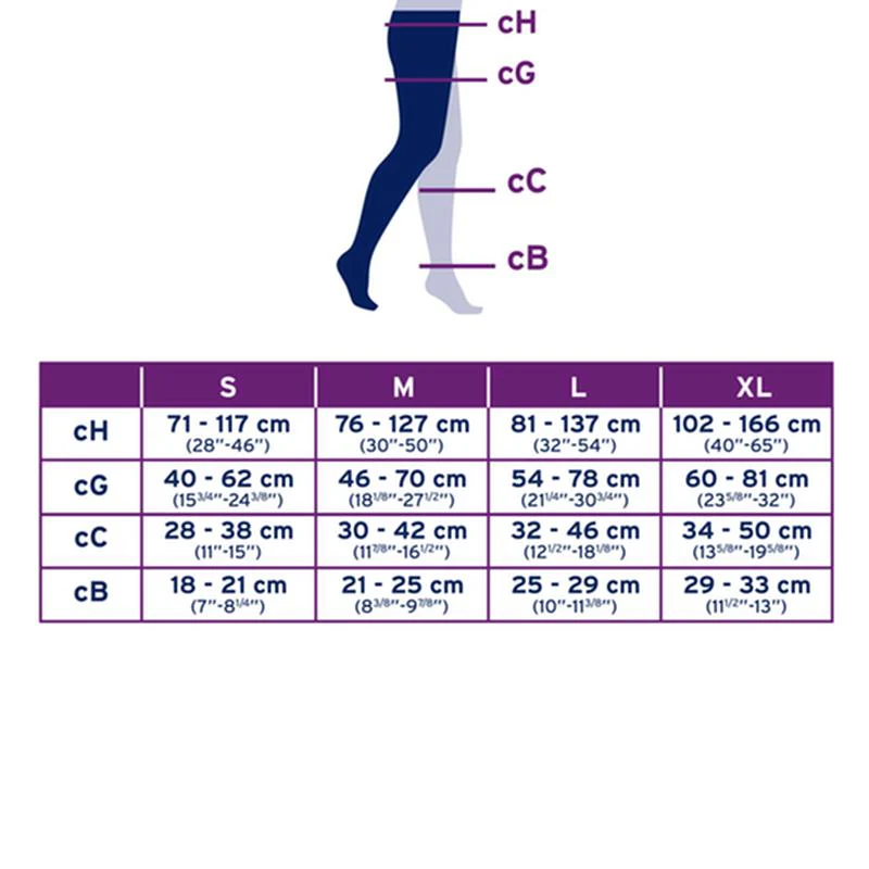 PR/1  JOBST MEDICAL LEG WEAR, UNISEX, CHAP STYLE, 20-30MMHG, XL, BEIGE, OPEN TOE, BOTH LEGS - Image 4