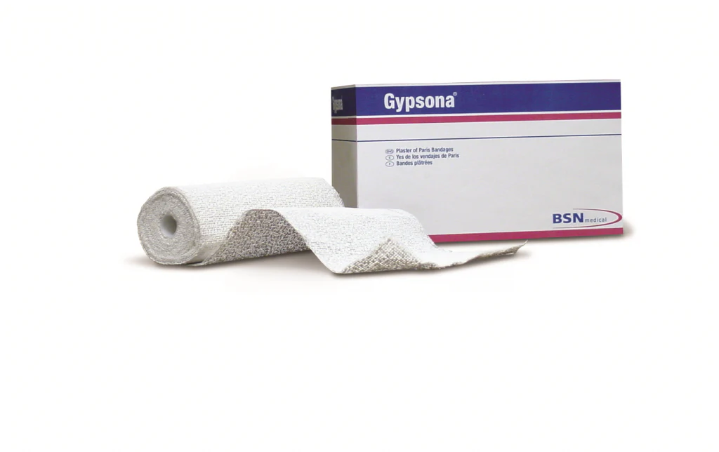 BX/50 GYPSONA PLASTER OF PARIS SLABS 10CM X 75CM, FAST SETTING (4 MINUTES)