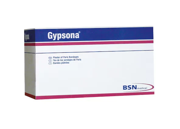 BX/1 GYPSONA ROLL PLASTER OF PARIS SPLINTING SYSTEM, 10 LAYERS, 15CM X 7.3M