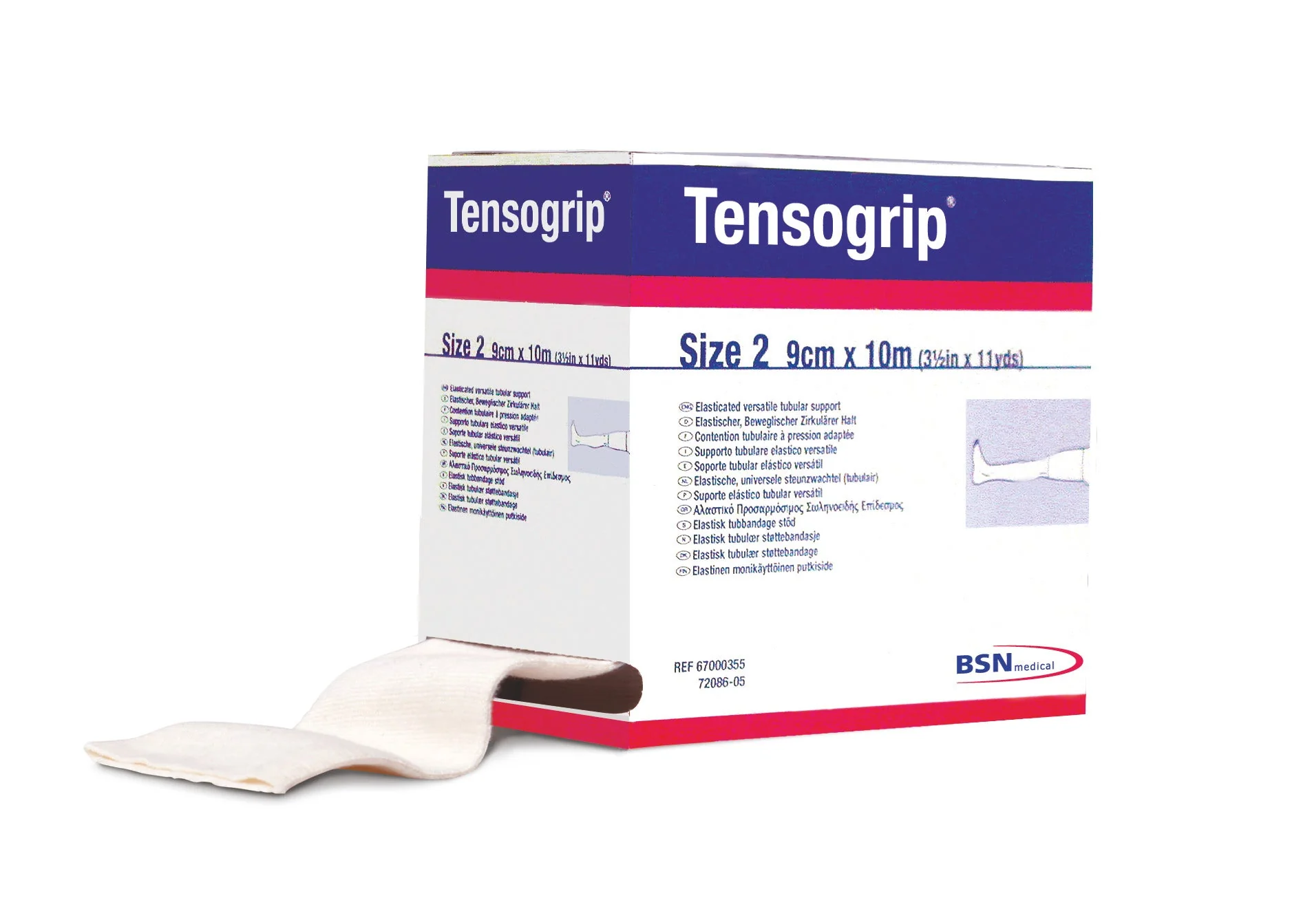 BX/1 TENSOGRIP TUBULAR ELASTIC SUPPORT BANDAGE 17.5CM X 10, SIZE J