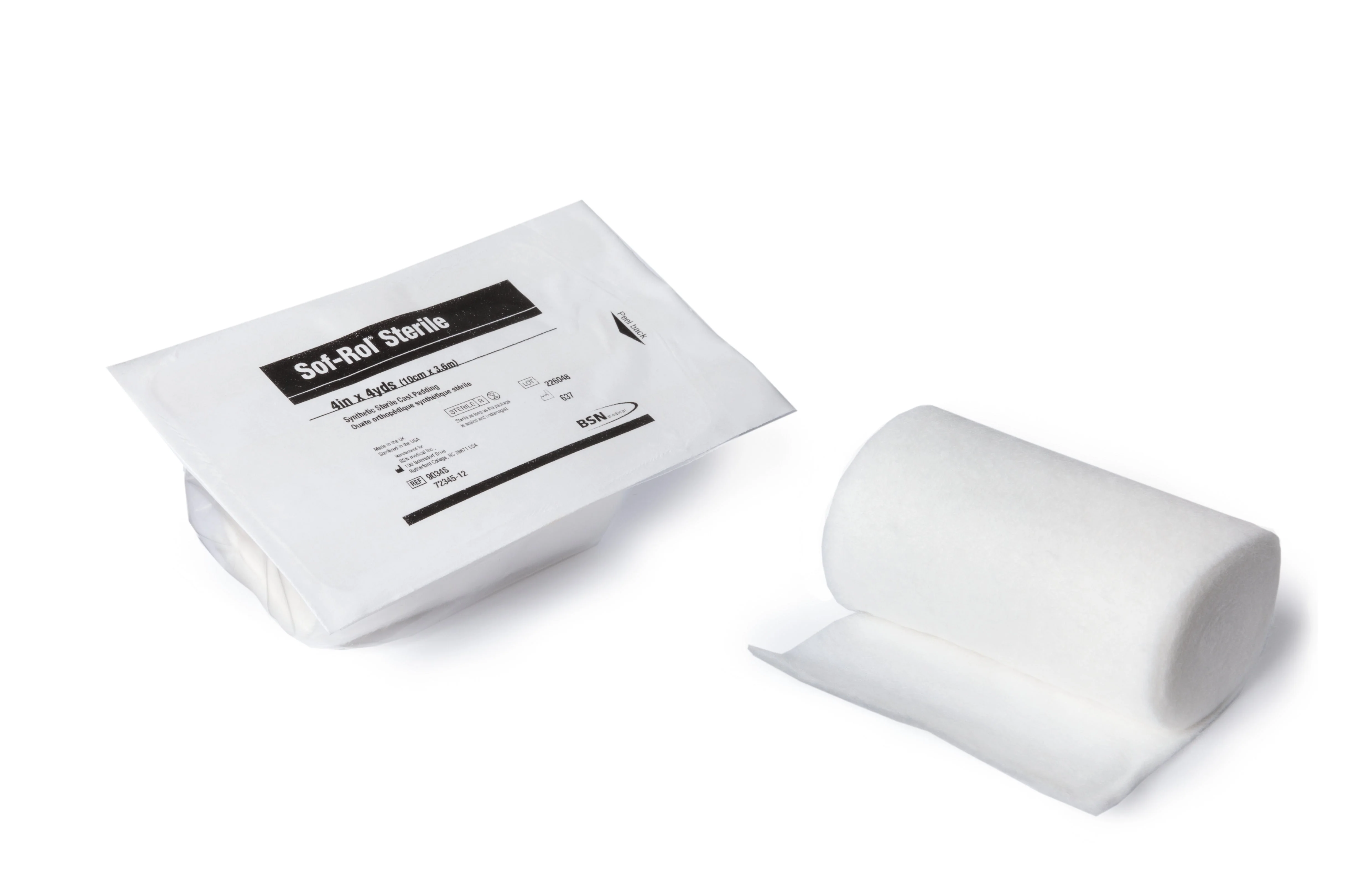 BX/20 SOF-ROL STERILE SYNTHETIC CAST PADDING 10CM X 3.6M