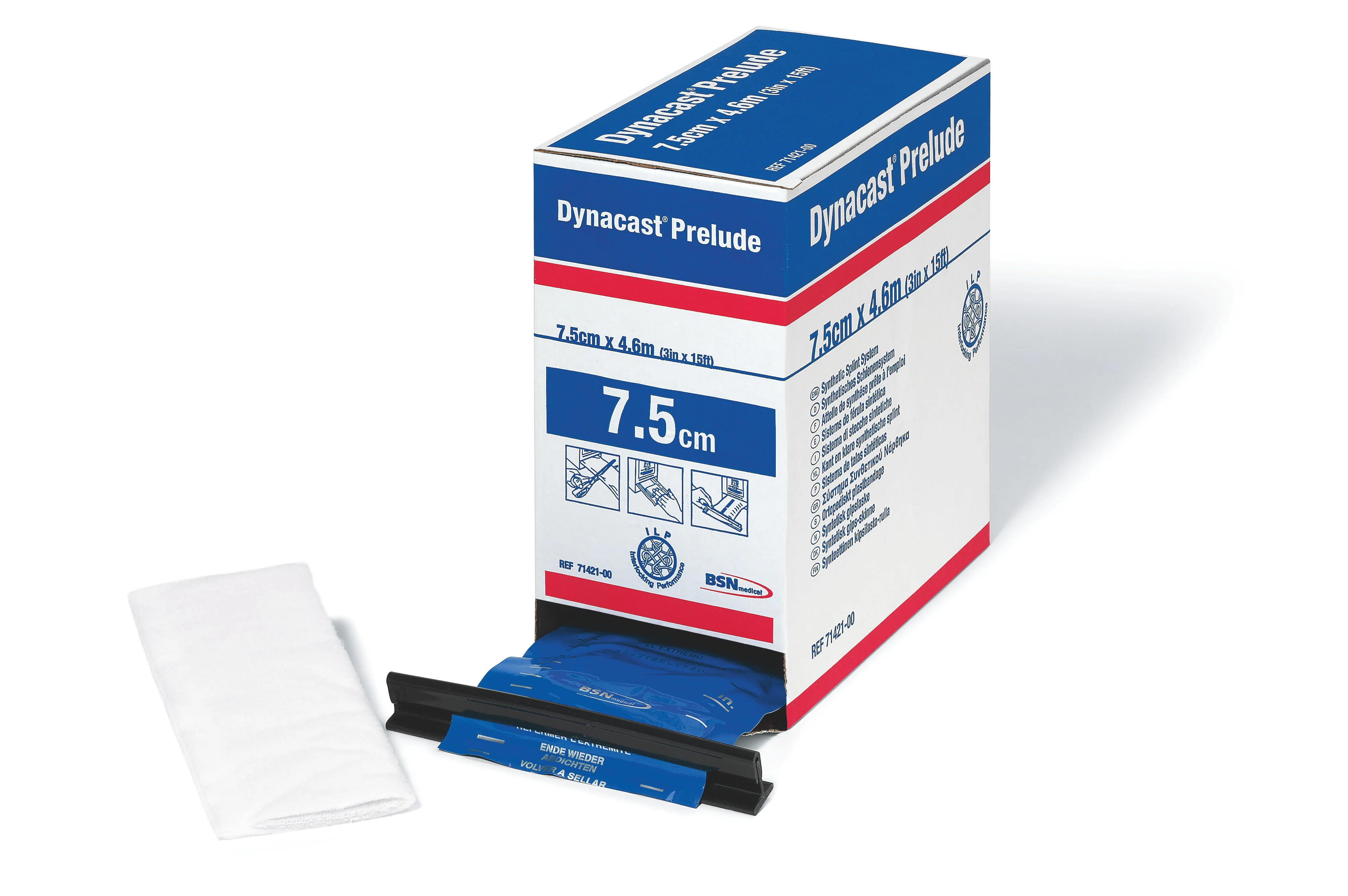 BX/10 DYNACAST PRELUDE SOLO UNPADDED PRE-CUT SPLINTS 15CM X 30CM