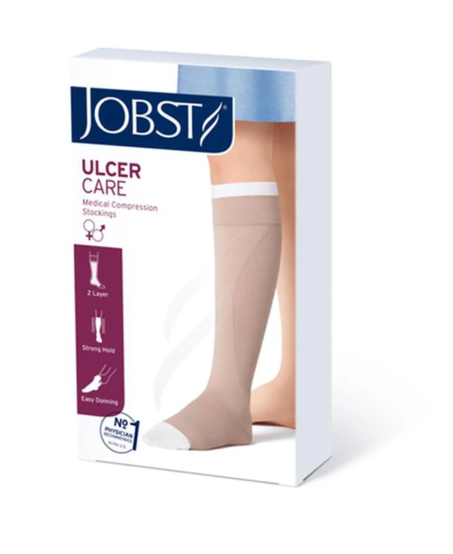 KT/1 JOBST ULCERCARE READY-TO-WEAR  XL, NO ZIPPER, BLACK (INCL 1 STOCKING AND 2 LINERS) - Image 3
