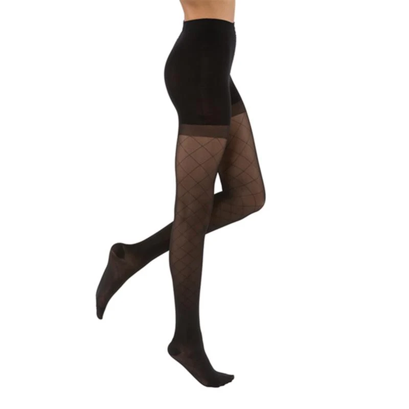 PR/1 JOBST ULTRASHEER WOMEN, PANTYHOSE, 15-20MMHG, LG, BLACK, CLOSED TOE