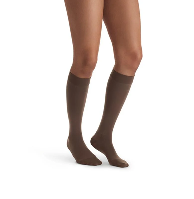 PR/1 JOBST ULTRASHEER WOMEN, KNEE HIGH, 15-20MMHG, SM, ESPRESSO, CLOSED TOE - Image 2