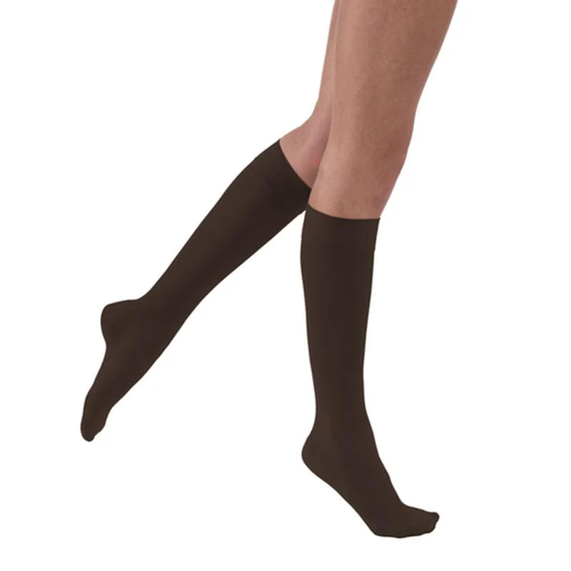 PR/1 JOBST ULTRASHEER WOMEN, KNEE HIGH, 15-20MMHG, XL, ESPRESSO, CLOSED TOE
