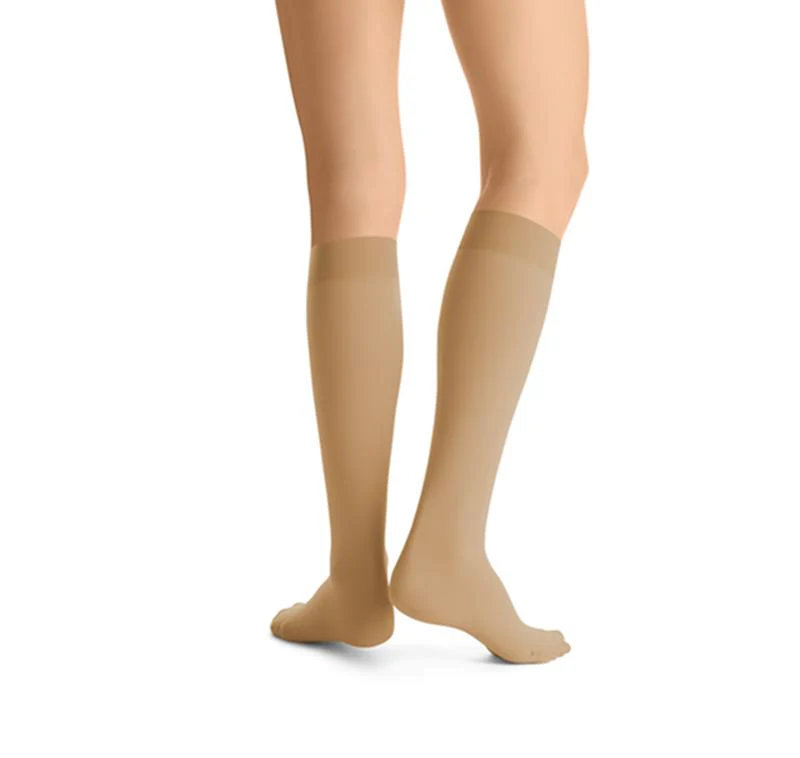 PR/1 JOBST OPAQUE SOFTFIT WOMEN, KNEE HIGH, 20-30MMHG, LARGE, HONEY, CLOSED TOE - Image 2