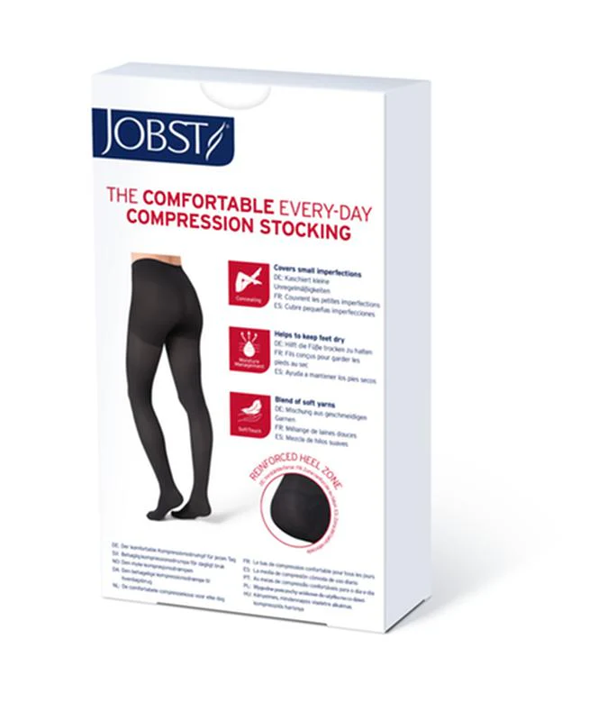 PR/1 JOBST OPAQUE WOMEN, PANTYHOSE, 20-30MMHG, MD, NATURAL, CLOSED TOE - Image 4