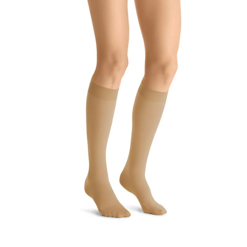 PR/1 JOBST ULTRASHEER WOMEN, KNEE HIGH, 30-40MMHG, SM, HONEY, CLOSED TOE - Image 2