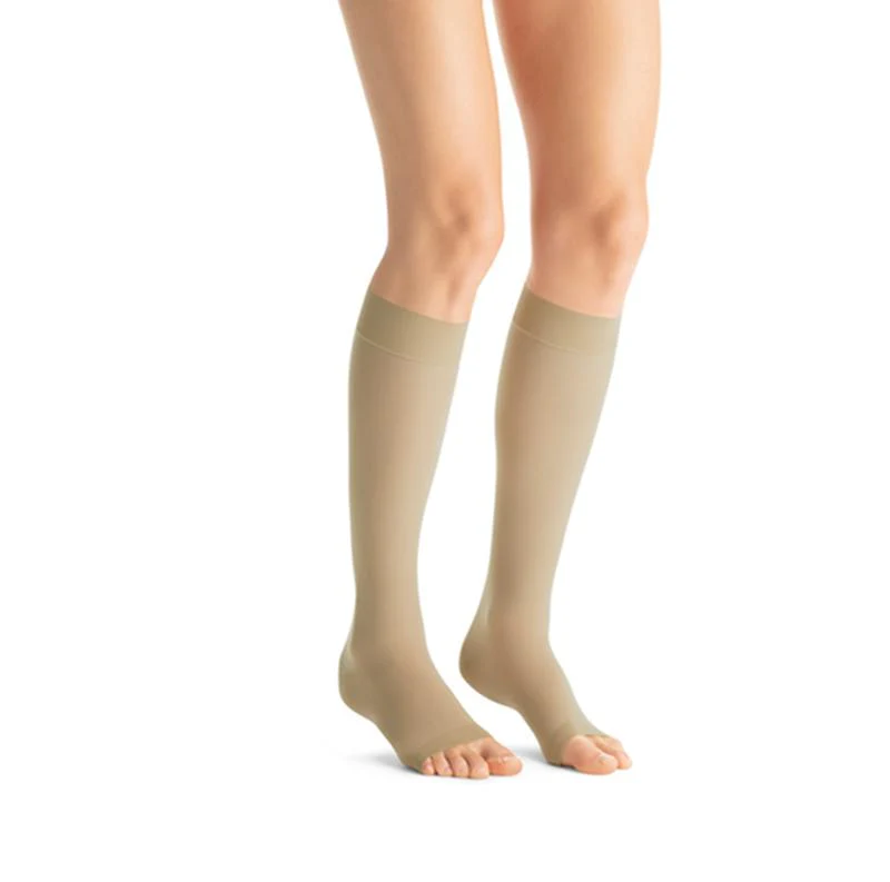PR/1 JOBST ULTRASHEER WOMEN, KNEE HIGH PETITE, 20-30MMHG, SM, NATURAL, OPEN TOE - Image 2