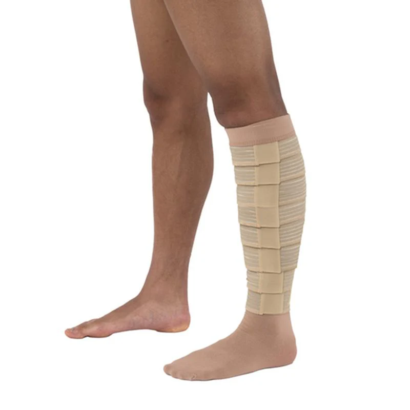 BX/1 JOBST FARROWWRAP CLASSIC READY-TO-WEAR LEGPIECE 30-40 MMHG, LARGE TALL, TAN - Image 2