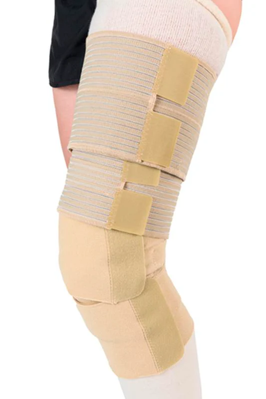 BX/1 JOBST FARROWWRAP CLASSIC READY-TO-WEAR THIGHPIECE 30-40 MMHG, MEDIUM TALL, TAN - Image 2