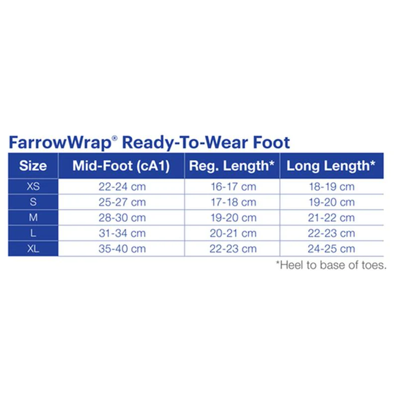 BX/1 JOBST FARROWWRAP BASIC READY-TO-WEAR FOOTPIECE 30-40 MMHG, EXTRA LARGE REGULAR, TAN - Image 3