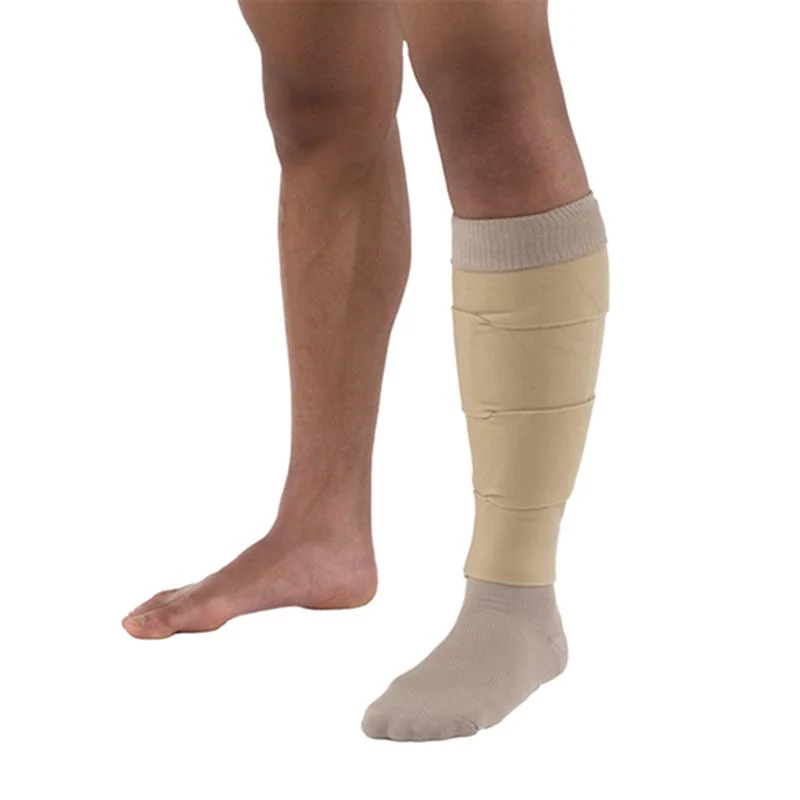 BX/1 JOBST FARROWWRAP 4000 READY-TO-WEAR LEGPIECE 30-40 MMHG, EXTRA SMALL REGULAR, TAN - Image 2