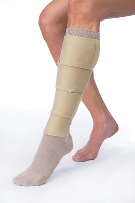 BX/1 JOBST FARROWWRAP 4000 READY-TO-WEAR LEGPIECE 30-40 MMHG, LARGE REGULAR, TAN