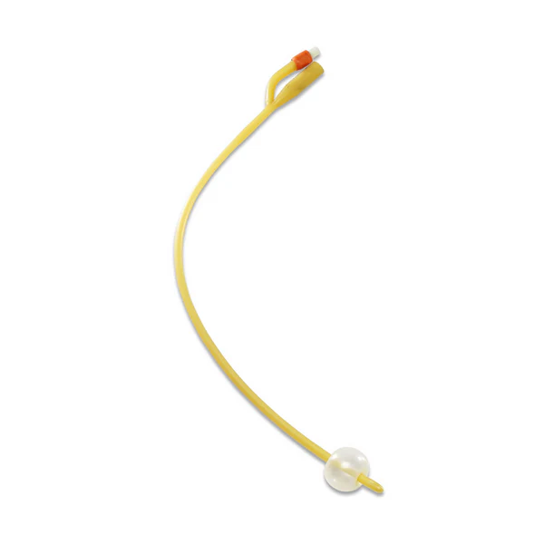 Bx/10 DOVER SILICONE ELASTOMER COATED FOLEY CATHETER, 2 WAY, 5CC, 14FR. - Image 2