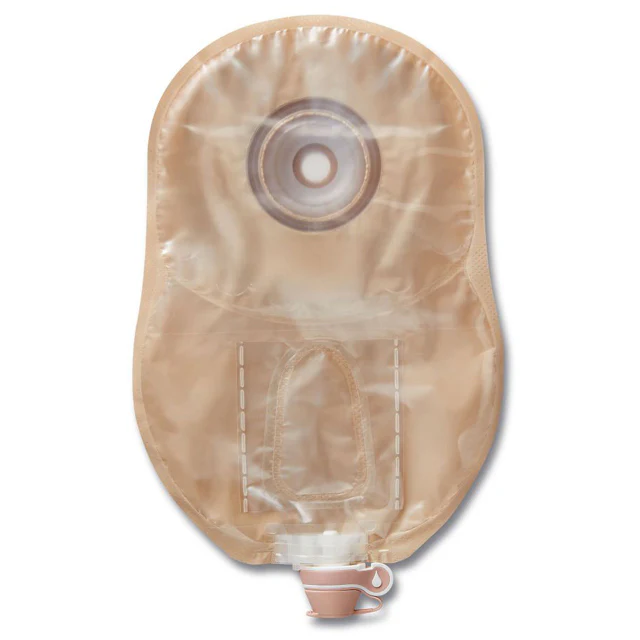 CeraPlus™ One-Piece Urostomy Pouch - Convex Skin Barrier With Tape Border - Box of 5 - Image 3