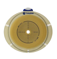 SenSura® Flex Skin Barrier, Non-Convex, Pre-Cut Stoma Opening 1-3/8" (35mm), Flange 2" (50mm) - Box of 10