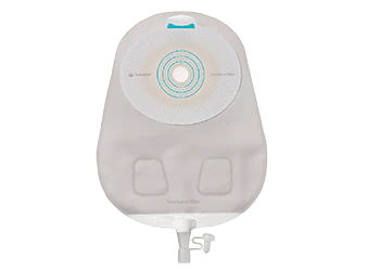 SenSura® Mio One-Piece Urostomy, Opaque 10-1/4" (26cm), Non-convex, Stoma Opening 1" (25mm) - Box of 10
