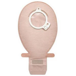 SenSura® Click Drainable Pouch with Easiclose WIDE-Outlet, Transparent 12" (30cm), Flange 2-3/8" (60mm) - Box of 10