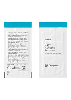 Brava Baby Adhesive Remover Wipe - Box of 30