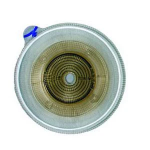 Assura® One-Piece Urostomy Pouch , Transparent 10-1/2" (27cm), Convex, Stoma Opening 5/8" - 1-3/4" (15mm - 43mm) - Box of 10