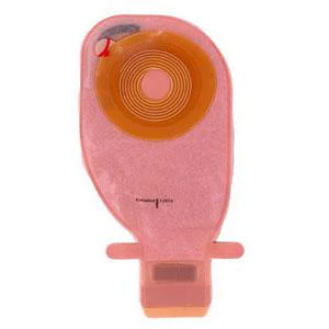 Assura® One-Piece Drainable Pouch with Easiclose, Opaque 11" (28cm), Non-Convex, Stoma Opening 1-1/8" (30mm) - Box of 10