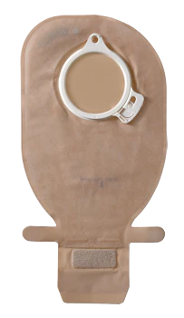 Assura® Two-Piece Drainable Pouch, EasiClose, Opaque 11" (28cm), Flange 1-9/16" (40mm) - Box of 10