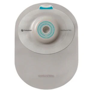 SenSura® One-Piece Mio Closed Pouch, Opaque with inspection window 8-1/2" (22cm), Convex Deep, Stoma Opening 1" (25mm) - Box of 10