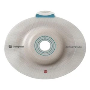 SenSura® Mio Flex Skin Barrier, Convex Light, Cut-to-Fit Stoma Opening 3/8" - 3/4" (10mm - 20mm), Flange 1-3/8" (35mm) - Box of 5