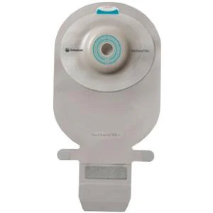 SenSura® Mio One-Piece Drainable Pouch with Easiclose WIDE-Outlet, Opaque with inspection window 11" (28cm), Convex Soft, Stoma Opening 5/8" - 1-1/4" (15mm - 33mm) - Box of 10