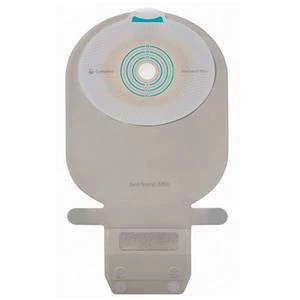 SenSura® Mio One-Piece Drainable Pouch with Easiclose WIDE-Outlet, Transparent 11" (28cm), Convex Deep, Stoma Opening 1-1/8" (28mm) - Box of 10