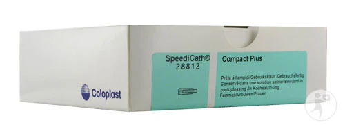 SpeediCath® Compact Female Plus Hydrophilic Catheter, 12 FR - Box of 30