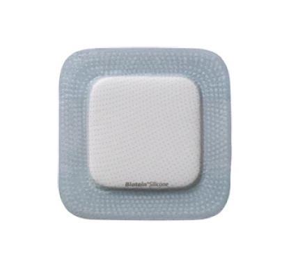 BX/10 BIATAIN SILICONE FOAM DRESSING, 4IN X 4IN (10CM X 10CM)
