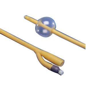 BX/5 CYSTO-CARE 100% SILICONE FOLEY CATHETER, SIZE 20FR 30CC BALLOON