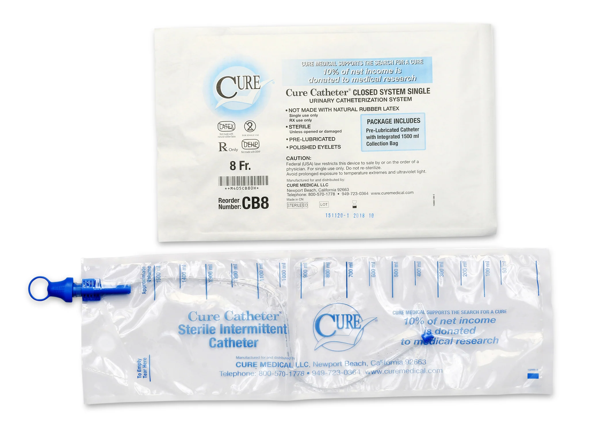 Cure Catheter™  Closed System - 1 Each - Image 3