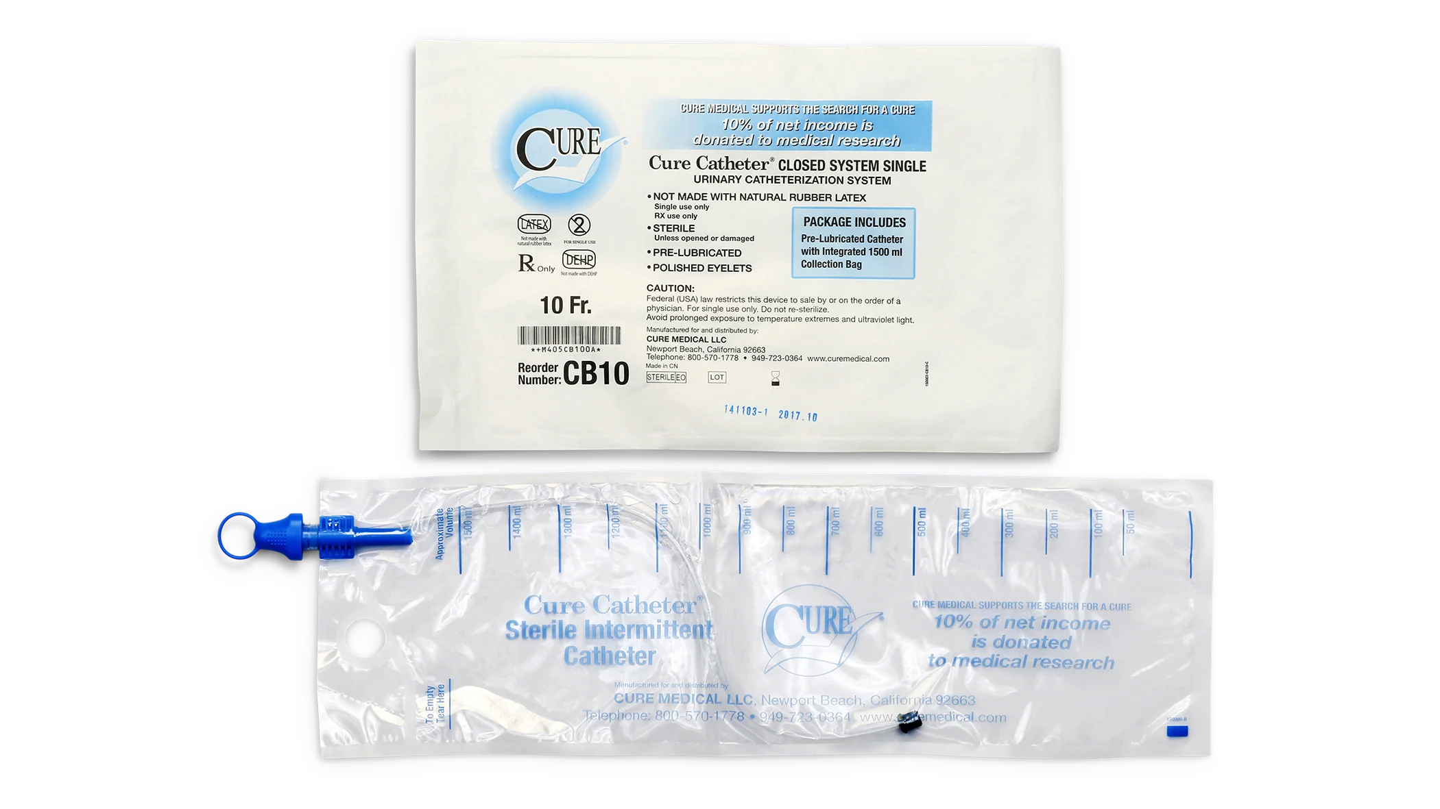 Cure Catheter™  Closed System - 1 Each - Image 4